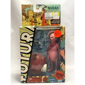 Futurama Nudar With Roberto Build-A-Bot By Toynami NIB